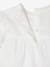 Blouse cérémonie brodée naissance manches longues blanc - vertbaudet enfant 