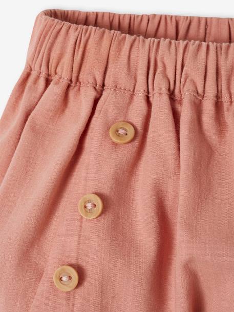 Ensemble cérémonie bloomer et chaussettes naissance rose - vertbaudet enfant 