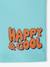 Shorty de bain 'Happy & Cool' garçon vert d'eau - vertbaudet enfant 