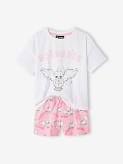 Meisje-Pyjama, pyjamapakje-Tweekleurige pyjamashort voor meisjes Harry Potter®
