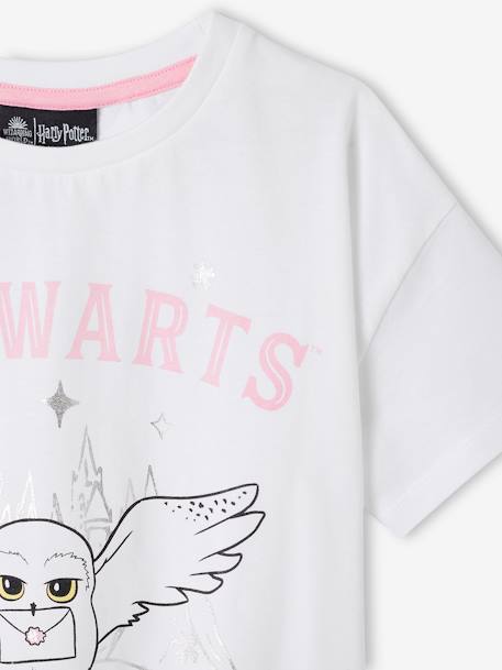 Tweekleurige pyjamashort voor meisjes Harry Potter® rozen - vertbaudet enfant 