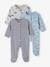 Lot de 3 dors-bien en interlock bébé ouverture naissance bleu nuit - vertbaudet enfant 