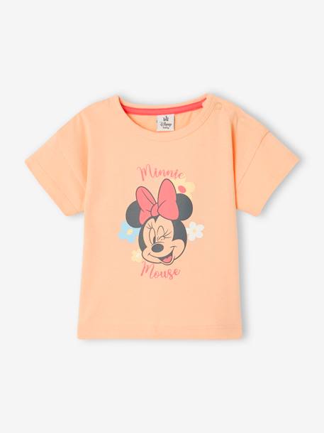 T-shirt bébé Disney Minnie pêche - vertbaudet enfant 