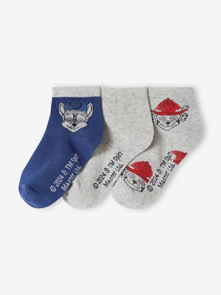 Lot de 3 paires de chaussettes Pat'Patrouille bleu - vertbaudet enfant 