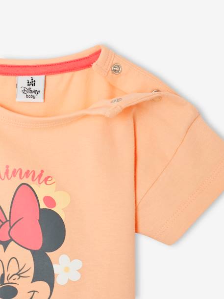 T-shirt bébé Disney Minnie pêche - vertbaudet enfant 
