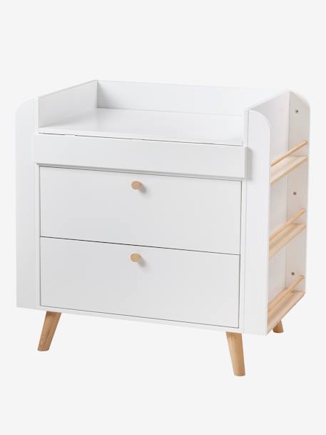Commode à langer CONFETTI blanc - vertbaudet enfant 
