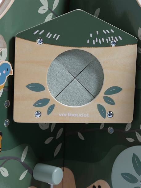Arbre d'activités en bois FSC® multicolore+vert - vertbaudet enfant 
