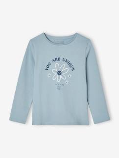 Meisje-T-shirt, souspull-T-shirt-T-shirt met tekst voor meisjes