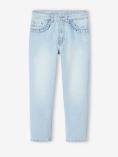 Meisje-Jean-Rechte jeans MorphologiK meisjes heupomvang Large