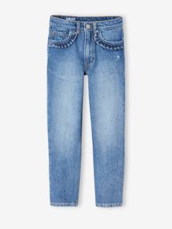 Meisje-Broek-Rechte jeans MorphologiK meisjes heupomvang Small