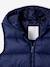Doudoune garçon sans manches à capuche bleu canard+marine - vertbaudet enfant 