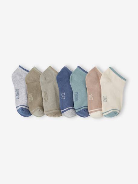 Garçon-Lot de 7 paires de socquettes garçon