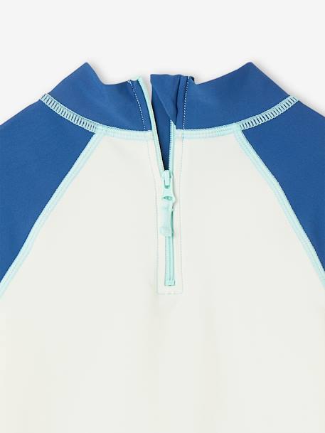 Ensemble de bain garçon T-shirt anti-UV + boxer bleu - vertbaudet enfant 
