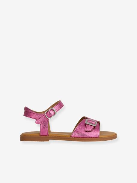 Sandales enfant J4535 Karly Girl fuchsia - vertbaudet enfant 