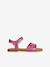 Sandales enfant J4535 Karly Girl fuchsia - vertbaudet enfant 
