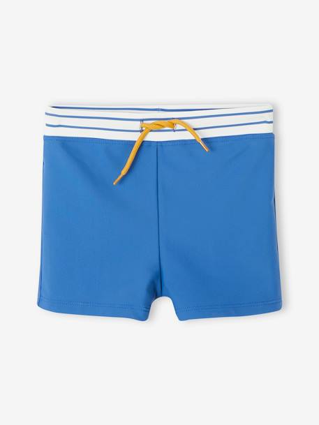 Ensemble de bain anti-UV T-shirt + boxer garçon bleu azur - vertbaudet enfant 