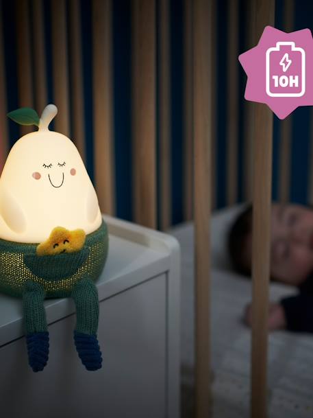 Veilleuse silicone Bertille blanc - vertbaudet enfant 