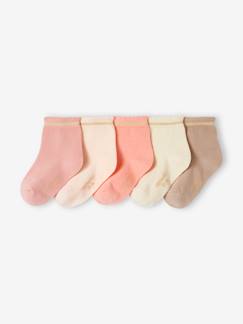 -Lot de 5 paires de chaussettes avec détails scintillants bébé fille BASICS