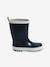 Bottes de pluie réfléchissantes enfant marine - vertbaudet enfant 