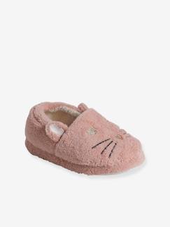 Schoenen-Meisje shoenen 23-38-Slofjes-Pluche kattenslofjes voor kinderen