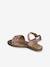 Sandales cuir enfant collection maternelle ocre - vertbaudet enfant 