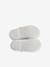 Geborduurde babysandalen BLANC CLAIR UNI AVEC DECOR - vertbaudet enfant 