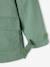 Parka garçon 3 en 1 mi-saison doudoune sans manches amovible vert sauge - vertbaudet enfant 