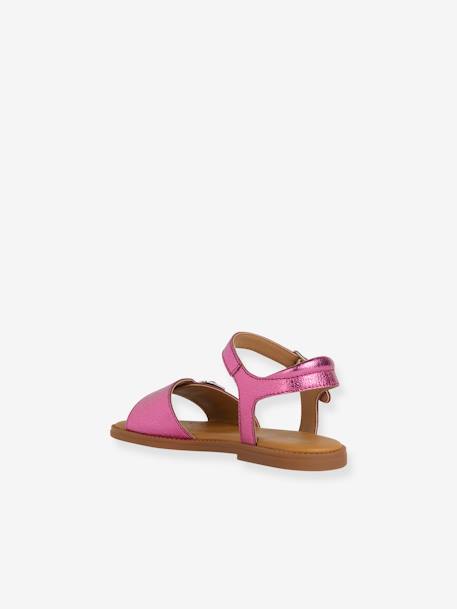 Sandales enfant J4535 Karly Girl fuchsia - vertbaudet enfant 