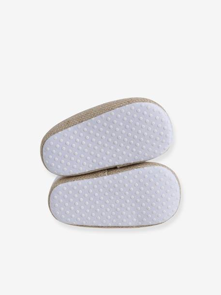 Chaussons souples élastiqués bébé blanc - vertbaudet enfant 