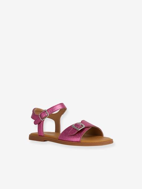 Sandales enfant J4535 Karly Girl fuchsia - vertbaudet enfant 
