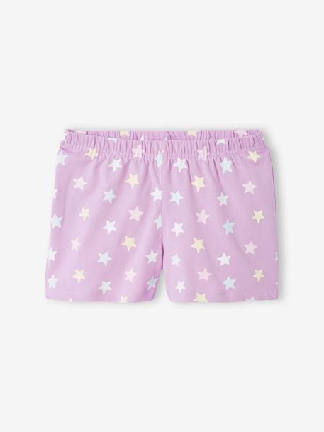 Pyjashort bicolore fille Hello Kitty® lilas - vertbaudet enfant 