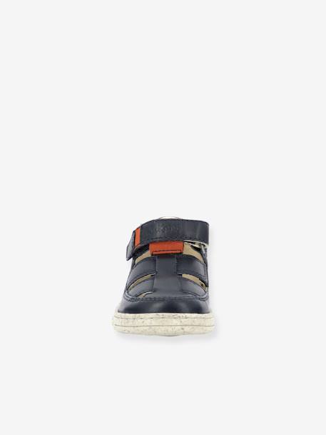Sandales cuir bébé Tractus 894823-10-101 marine - vertbaudet enfant 