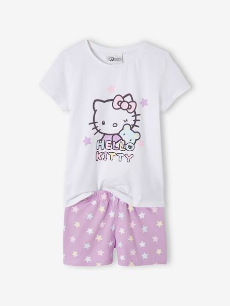 Pyjashort bicolore fille Hello Kitty® lilas - vertbaudet enfant 