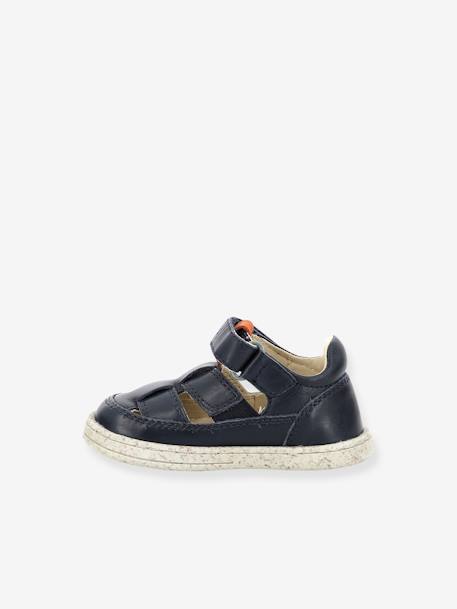 Sandales cuir bébé Tractus 894823-10-101 marine - vertbaudet enfant 