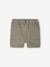 Babybermuda met elastische taille kaki - vertbaudet enfant 