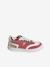 Leren sneakers voor meisjes, kleutercollectie veel roze - vertbaudet enfant 