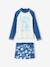 Ensemble de bain garçon T-shirt anti-UV + boxer bleu - vertbaudet enfant 