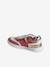 Leren sneakers voor meisjes, kleutercollectie veel roze - vertbaudet enfant 
