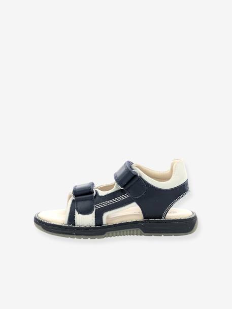 Sandales cuir enfant KickGalacxo 927710-30-103 marine - vertbaudet enfant 