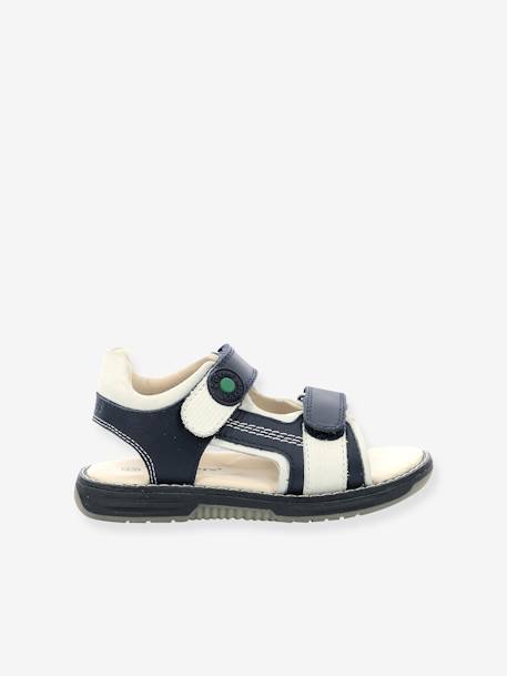 Sandales cuir enfant KickGalacxo 927710-30-103 marine - vertbaudet enfant 
