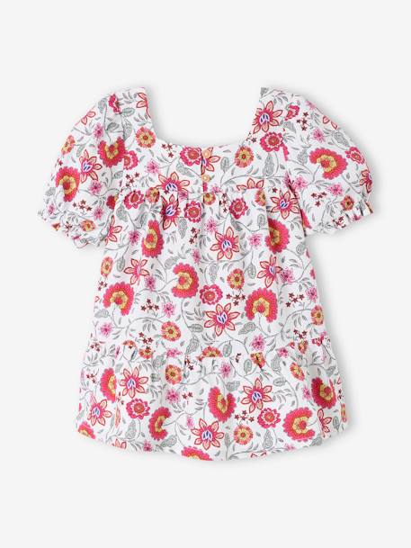 Bébé-Robe fleurie à volants bébé