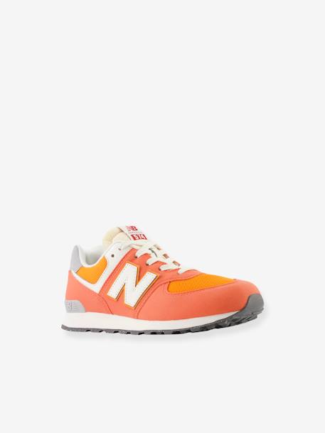 Baskets à lacets enfant GC574RCB rouge chiné - vertbaudet enfant 