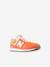 Baskets à lacets enfant GC574RCB rouge chiné - vertbaudet enfant 