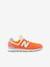 Baskets à lacets enfant GC574RCB rouge chiné - vertbaudet enfant 