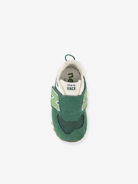 Sneakers klittenband baby NW574CO1 NEW BALANCE® groen - vertbaudet enfant 