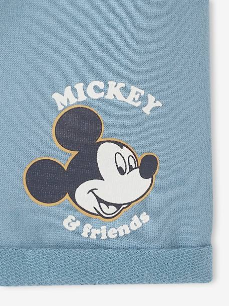 Fleece jongensshort voor baby's Disney® Mickey hemelsblauw - vertbaudet enfant 