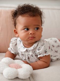 Bébé-Chemise, blouse-Blouse manches courtes naissance fleurie