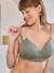 Soutien-gorge d'allaitement rembourré sans coutures gris ardoise - vertbaudet enfant 