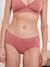 Soutien-gorge rembourré d'allaitement toucher très doux blanc+vieux rose - vertbaudet enfant 