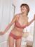 Soutien-gorge rembourré d'allaitement toucher très doux blanc+vieux rose - vertbaudet enfant 
